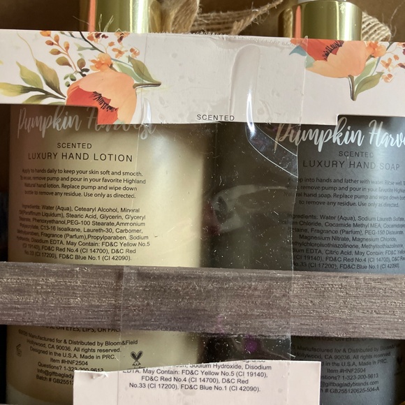 Pumpkin 🎃 Harvest Luxury Hand Soap&Lotion - Picture 4 of 5
